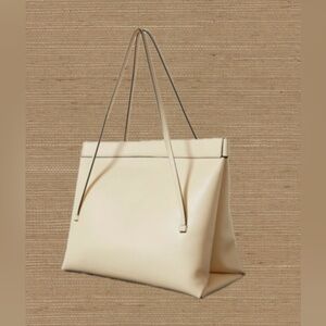 Wandler NEW Ivory White Leather Shoulder Bag Joanna Medium